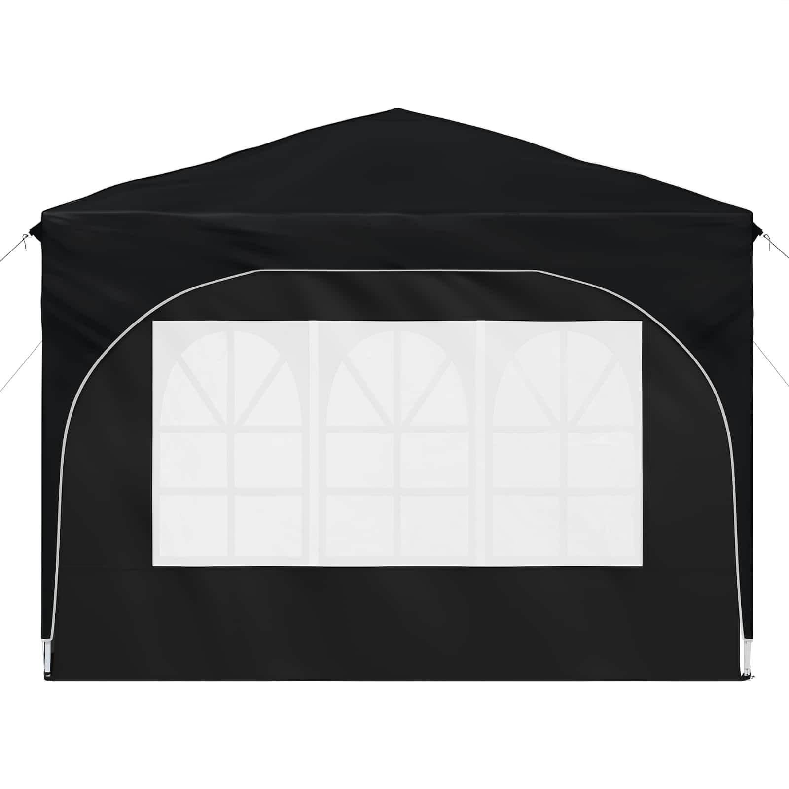 Składany namiot typu Pop-up 290 x 290 x 245 cm antracyt Oxford 210D z torbą