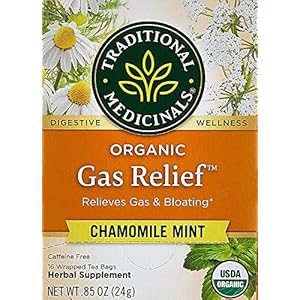 Traditional Medicinals, Tea Organic Gas Relief, 16 Bags