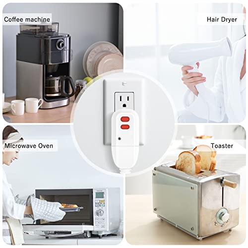 Oaonan Gfci Replacement Plug Assembly Auto Reset 15 Amp 3 Prongs, 5 Years Warranty, Waterproof, Ground Fault Circuit Interrupter Safety Plug For Pressure Washer, Hot Tub, Air Conditioner, Hair Dryer #TOP5