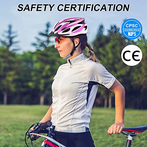 Zacro Adult Bike Helmet Lightweight - Bike Helmet For Men Women Comfort With Pads&Visor, Certified Bicycle Helmet For Adults Youth Mountain Road Biker #TOP2
