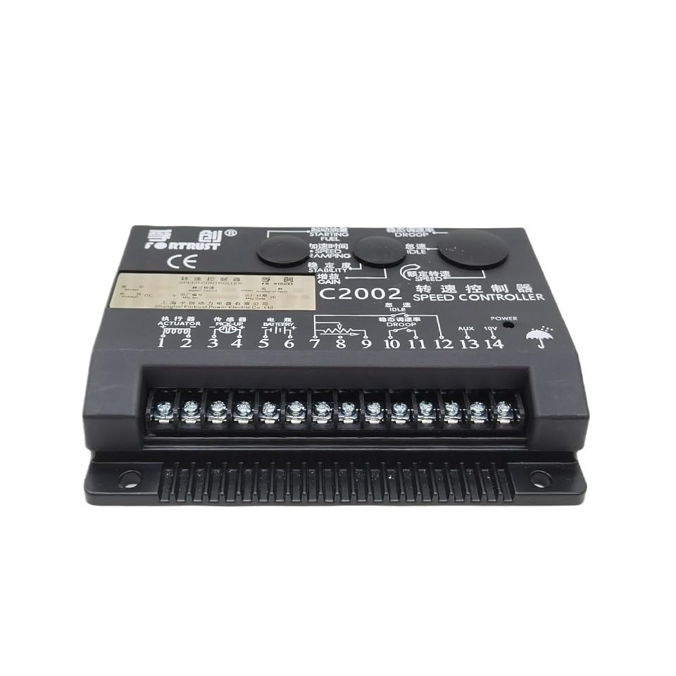 C2002 Engine Speed Governor Speed Controller Unit DC Motor Intelligent Board Genset Part(24V)