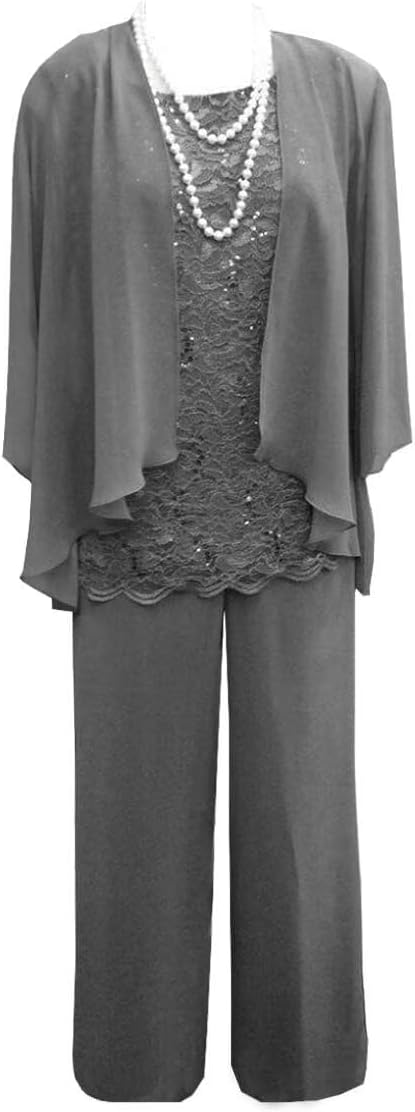 Piece Mother of The Bride Dress Pant Suits Chiffon Morocco Ubuy