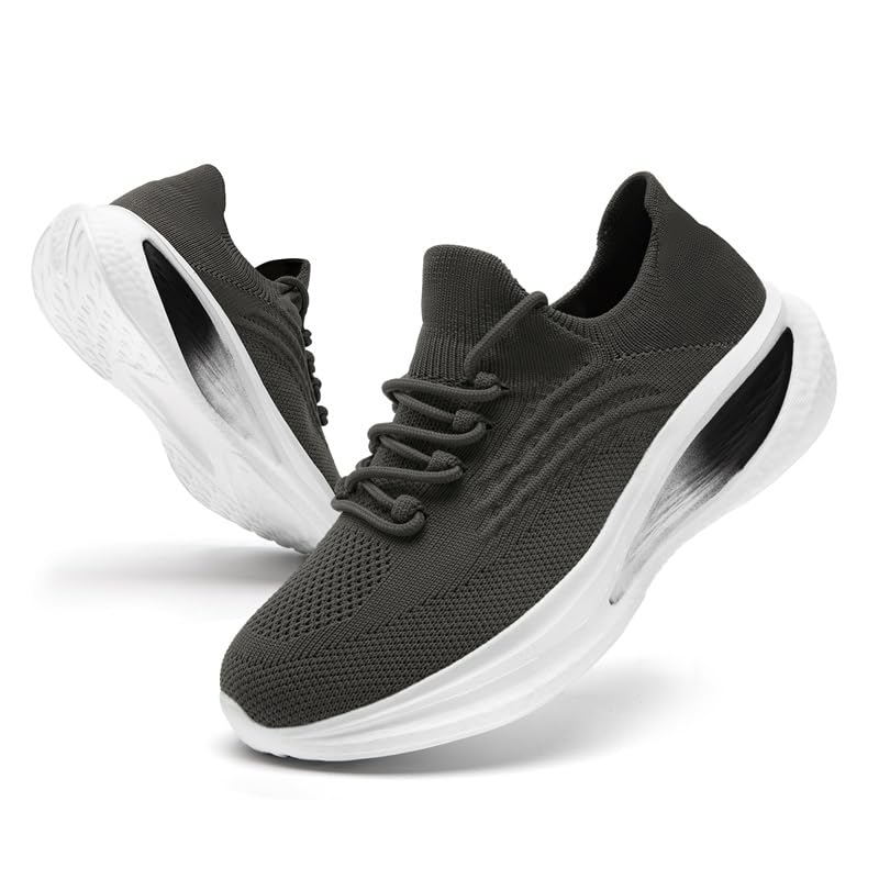 Image of Mens Running Walking Tennis Shoes Mens Casual Fashion Gym Hiking Shoes for Men Sneakers Work Breathable Comfortable Lightweight