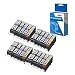 Produktbild Fimpex Kompatibel Tinte Patrone Ersatz für Canon Pixma iP3600 iP4600 iP4700 MP540 MP550 MP560 MP620 MP630 MP640 MP980 MP990 MX860 MX870 PGI-520/CLI-521 (BK/C/M/Y, 20-Pack)