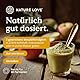 NATURE LOVE® Green Superfood - 300g - 15 Superfoods und 2 Vitalpilze - u.a. mit Gerstengras, Spirulina & Moringa - Greens Pulver ohne Aromen, Süßstoffe oder zugesetzten Zucker - vegan & laborgeprüft