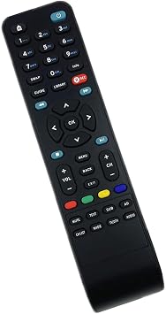 Texture Remote Control Kid-Friendly & Drop-Resistant For RC1994505/01 TVs Easy Setup & Travel Portable Remote Control