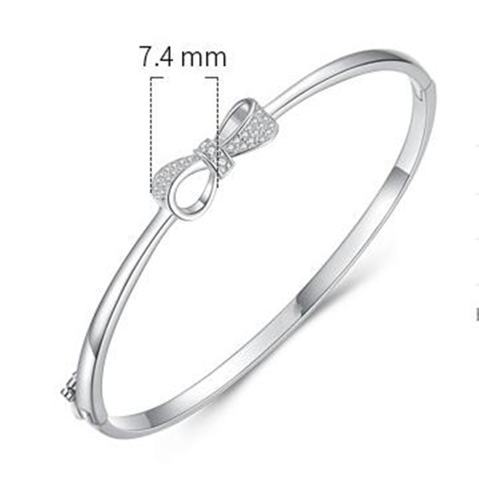 Pulsera vintage para mujer, pulsera de la amistad con moissanita y moissanita para ella