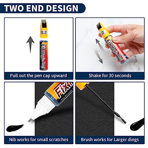 image for AUSZUOI Black Touch up Paint Pen for Cars and Car Scratch Remover Kit,