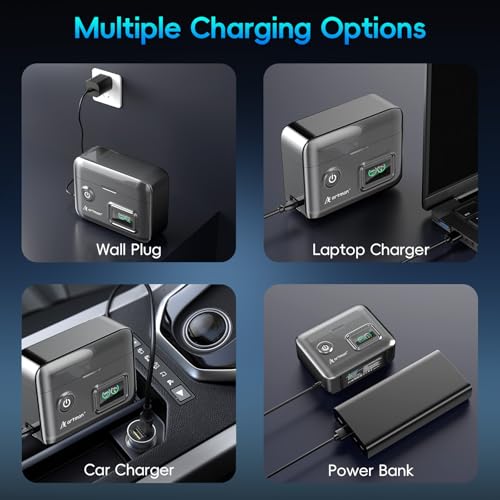 Image of Artman NP-FW50 Battery 2-Pack 1500mAh & 2-Slot LCD Charger for Sony ZV-E10
