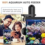 hygger WiFi Automatic Fish Feeder with App, Smart Auto Fish Feeder for Vacation with Timer, Precision Feeding and Moisture-Proof, Fish Feeder Automatic Dispenser with USB Cable for Aquariums Fish Tank - Image 2