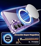 ivencase Magnétique Coque pour Samsung Galaxy S26 5G, Transparent - 6