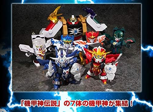 Amazon 元祖sdガンダムワールド 機甲神７体完全セット 機甲神５体セット 機甲神エルガイヤー 影機甲神カオスガイヤー フィギュア ドール 通販