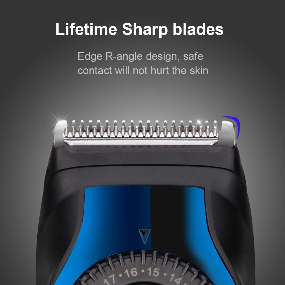 Hair Clippers, DreamCatching Rechargeable Beard Trimmer Cordless LED Display Hair Trimmer Quiet Haircut Kit