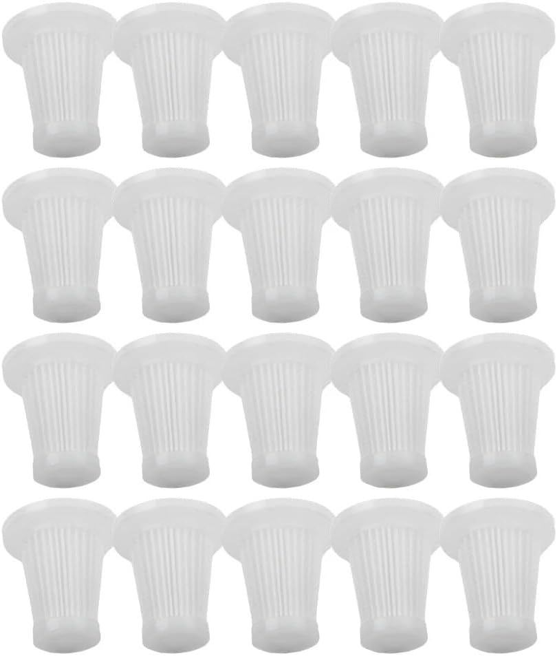 10/20pcs Reusable Car Vacuum Cleaner Accessories Washable Filters Handheld Vacuum Cleaner Accessories Reusable Parts Cleaning(20 PACK)