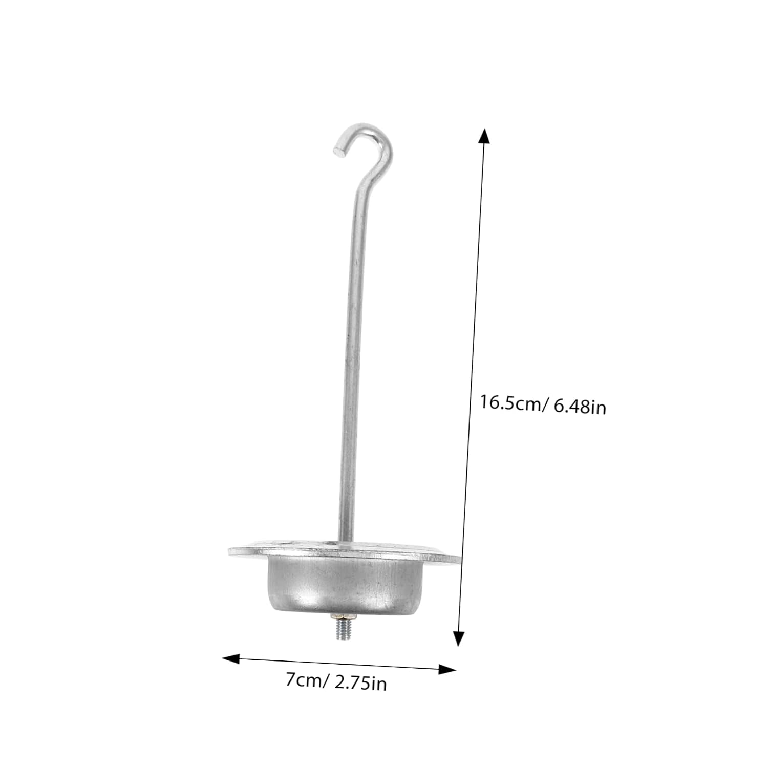 Cabilock Precision Iron Scale Weights Hook Hanging Weight Holder for Accurate Measurement in Home and Business Use Secure Mechanical Scale Accessory for Replacement and Weighing
