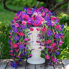 Purple Fuchsia & 2pcs Hanging