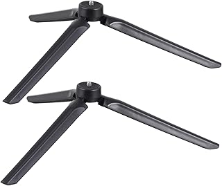 OSALADI 2pcs Projector Bracket Camera Mount Stand for Projector Video Tripod Projector Stand Mount Desktop Stand Desk Tripod Projector Mounts Tabletop Tripod Beauty Lamp Fold Abs