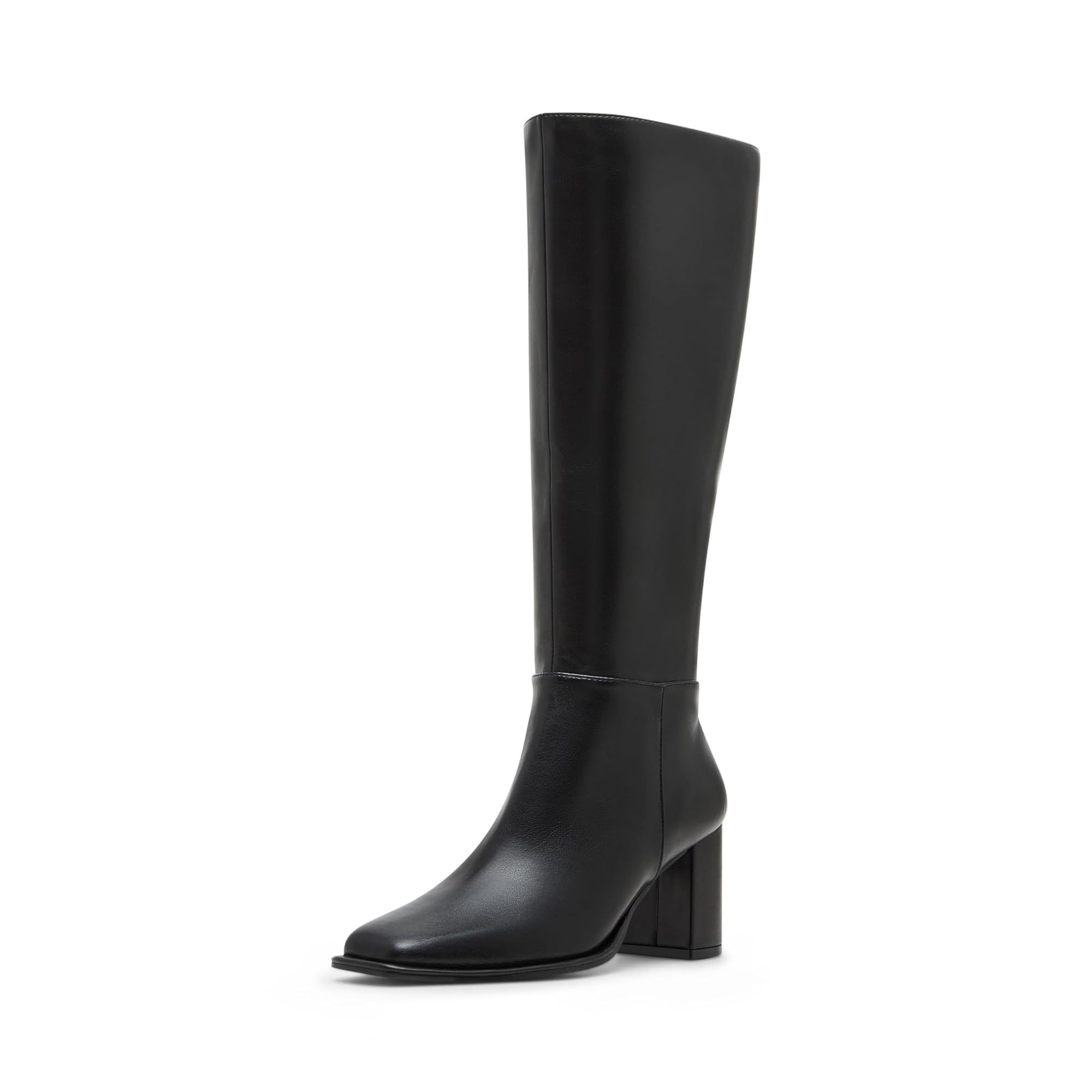 Madden Girl Damskie podkolanówki Magnolia, czarna tkanina, 44 EU, Czarna tkanina, 40.5 EU