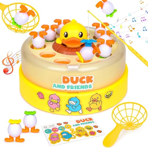 Yizemay Magnetisches Angelspiel, Montessori Spielzeug ab 2 Jahre, Fangball-Spiel für Kinder, Motorikspielzeug Kinderspielzeug Geschenke zur Einschulung für Mädchen Junge (B)