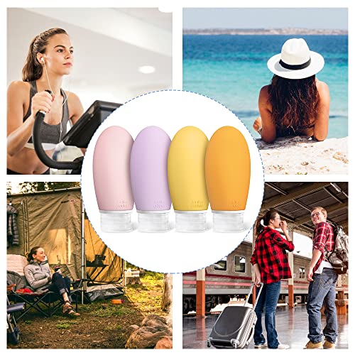 Opret Contenitori da Viaggio per Liquidi 100ml, 4