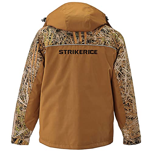 Striker Men's Cold Weather Durable Windproof Water-Resistant Breathable Outdoor Fishing Trekker Jacket with Removable Hood3