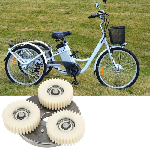 E Bike Motor Gear Clutch Kit, 36T Planetary Nylon Motor Gear Clutch Kit FüR Electric Bike 500W Zubehör für die Umrüstung von Elektrofahrrädern