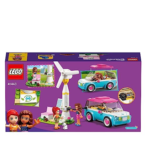 LEGO Friends 41443 La voiture électrique d'Olivia - vue 8