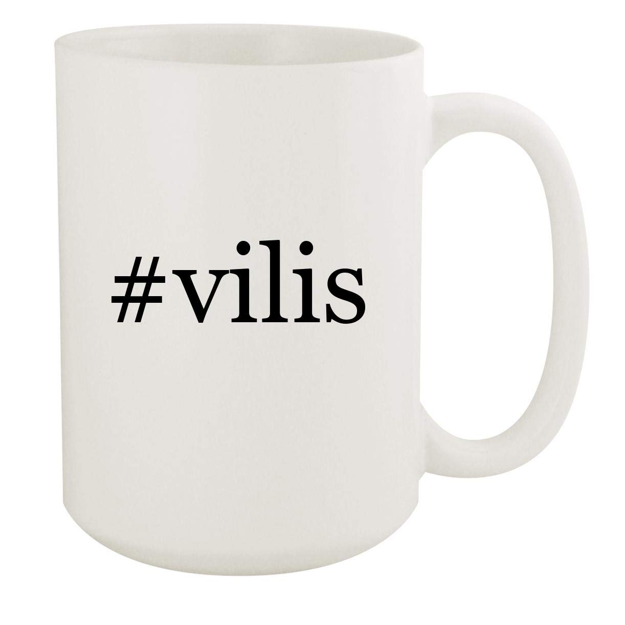 #vilis - 15oz Hashtag White Ceramic Coffee Mug