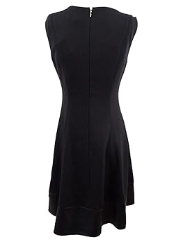 Amazon.com: DKNY Women's Dress A-Line Gold-Zip Faux-Leather