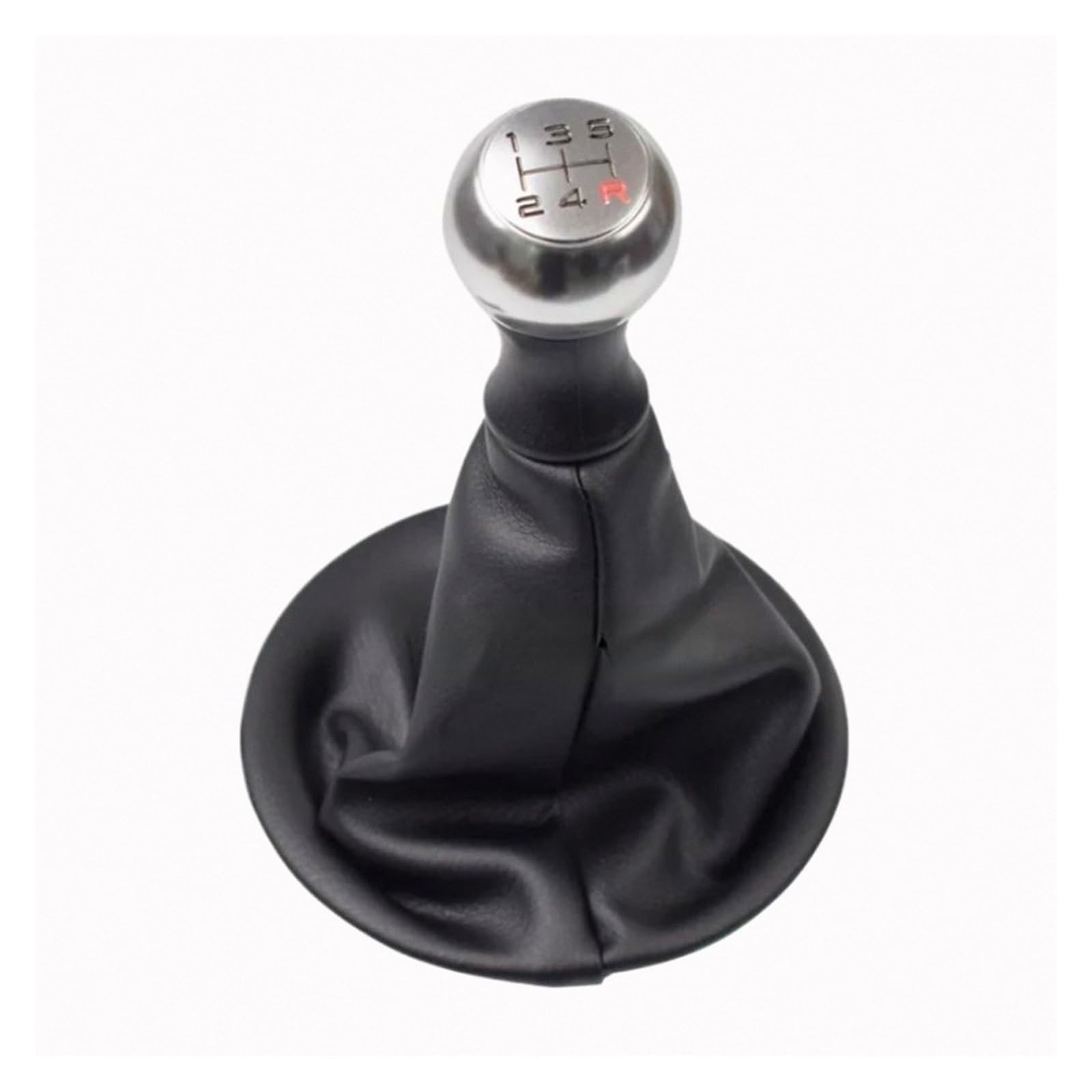 Htvtkrfgrl E-5R-And Boot Boot Only/Knob With Boot Gear Stick Knob Manual 5-Speed Stylish For Citroen Berlingo Ii For Peugeot Partner 2008-On Gear Shifter Knob 1Pc Only/1Pc With