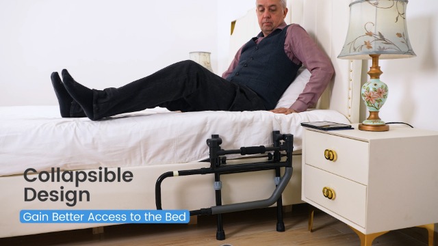 Watch Sangohe Bed Rail for Elderly People 504E on Amazon Live