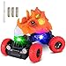 Dinosauro Macchinine Giocattolo, joylink Automatico Veicoli per Dinosauri con Luci e Suoni a LED Auto di Dinosauro Giocattolo Dinosauri Veicoli Regali Compleanno Natale per Bambini di 3+ Anni