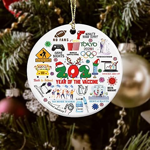 2021 Christmas Ceramic Ornaments Cover