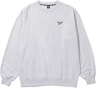 [リーボック] EC限定 裏起毛 トレーナー メンズ スウェット ビッグシルエット 大きめ ゆったり プルオーバー トップス