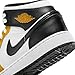 Jordan Big Kid's 1 Mid Yellow Ochre/Black-White (DQ8423 701) - 6.5