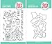 Avery Elle - Christmas Critters Stamps & Dies Set - Two Item Bundle