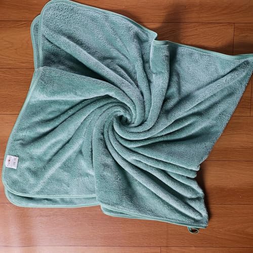 Image of Fezora Microfiber Bath Towel for Men & Women - Large Size 70x140 cm, 400 GSM, Ultra Soft, Quick Dry, Lightweight & Super Absorbent Towel for Bathroom, Gym, Spa, Travel & Swimming (Firozi)