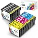 Produktbild Q-image 29XL (15er-Pack) für Epson 29 XL Druckerpatrone Kompatibel mit Epson Expression Home XP-235 XP-245 XP-247 XP-255 XP-332 XP-335 XP-345 XP-352 XP-355 XP-432 XP-442 XP-452