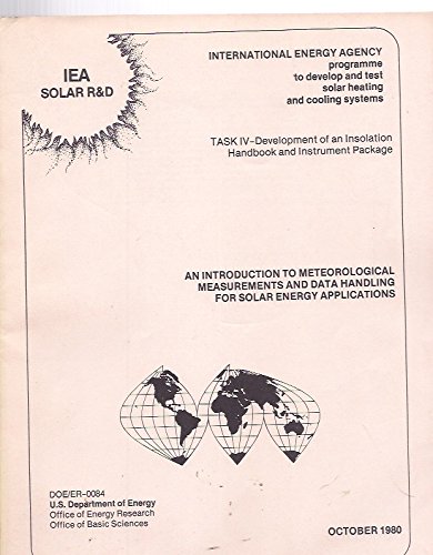 An Introduction to Meteorological Measurements and Data Handling for ...
