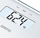 Sanitas SBF 14 Glas-Diagnosewaage, 30 x 30 x 2.3 cm, silber