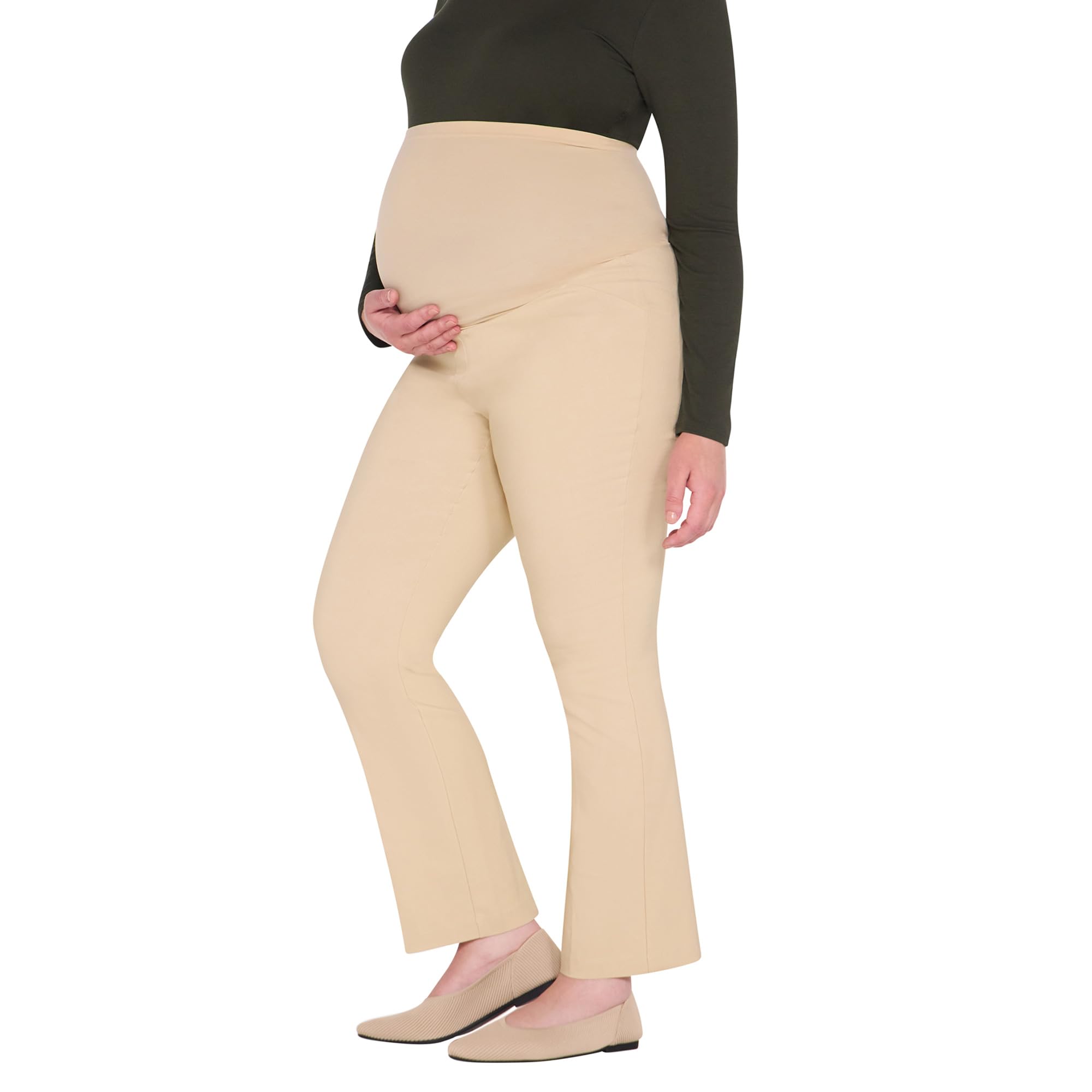Motherhood Maternity Damen Jeans Super Stretch Secret Fit Over The Belly Skinny Ankle Length Jeans Indigo Blue