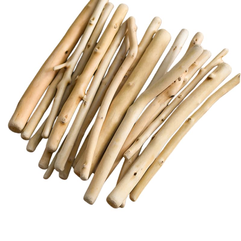 WANYI 250g Treibholz zum Basteln 20cm Holzstäbe Natürliche Holzstäbchen Basteln Kiefernholz Treibholz Deko für DIY Handwerk Heimdekoration...