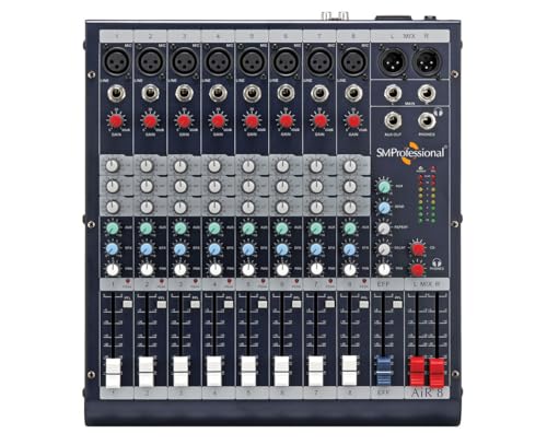 Image of Studiomaster SM Professional Audio Mixer | Multi-Channel Compact Mixer with Digital Effects