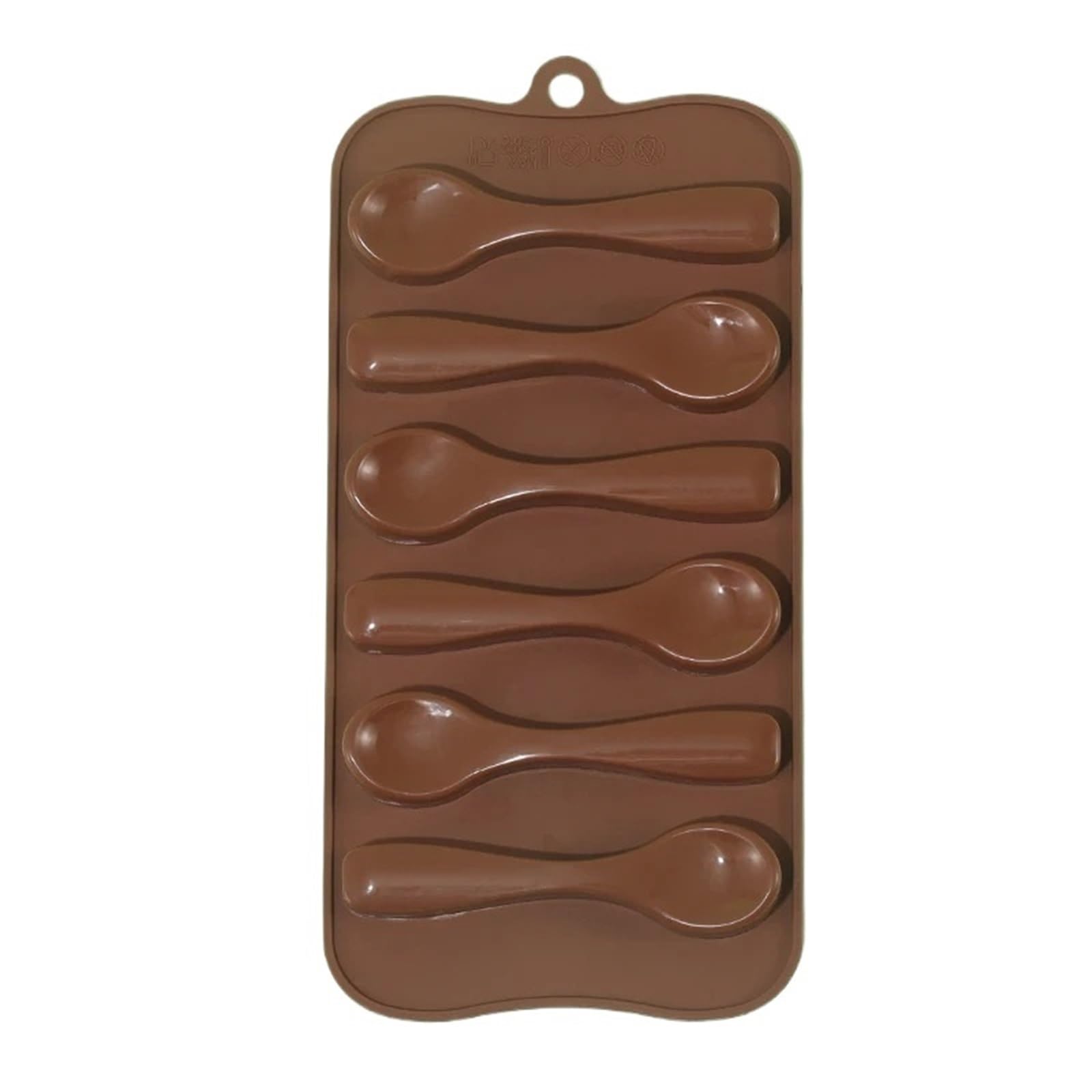 Juego de 3 moldes silicona for hornear, decorar pasteles y chocolates. Incluye seis cucharas for hacer donas, otros dulces Para Repostería Y Postres