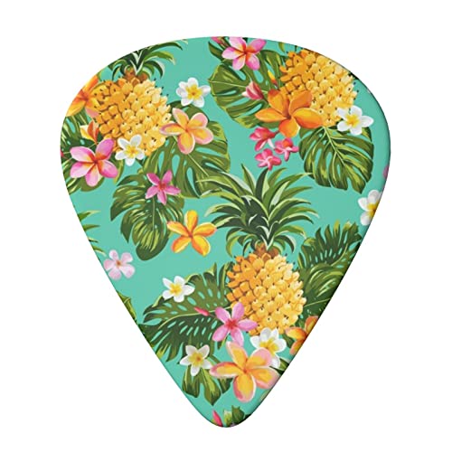 Tropical Fruit Ananas Lot de 6 médiators pour guitare acoustique, guitare électrique, basse, ukulélé – Fin, moyen et… - Les Beatles, Paul McCartney, John Lennon, RIngo Starr, George Harrison Tropical Fruit Ananas Lot de 6 médiators pour guitare acoustique, guitare électrique, basse, ukulélé - Fin, moyen et… – Image 4