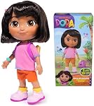 Dora, Sing & Explorer Dora Poupée avec musique, effets sonores, phrases bilingues, vêtements de poupée & Accessoires, Jouets pour enfants pour filles & Garçons Âge 3 et vers le haut