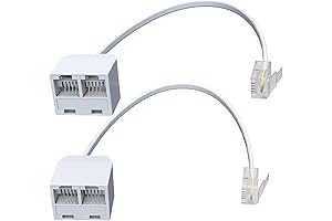 Telephone Landline Splitter Adapter