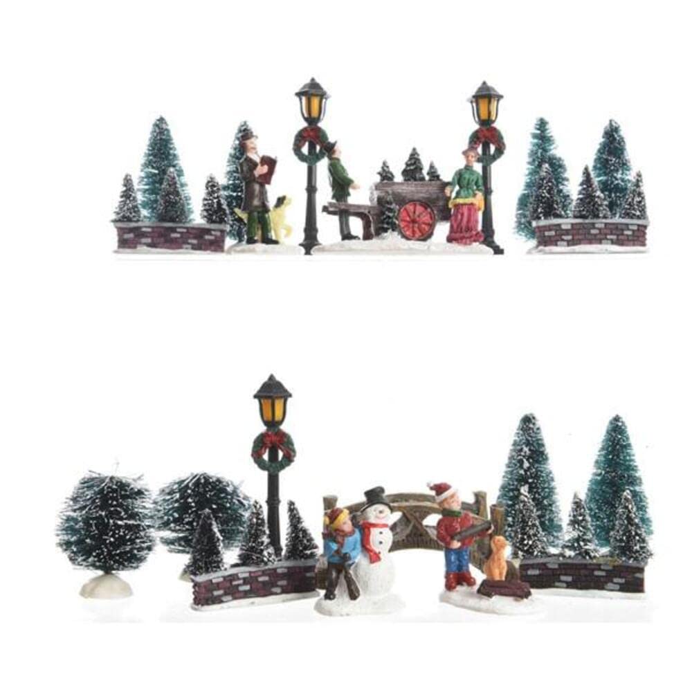 KaemingkDecoris Figurines Polyresin Winter Scenery Indoor Assorted 1 Piece