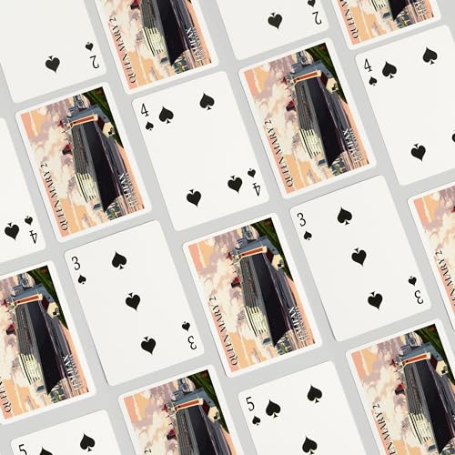 Lantern Press Baraja de Poker Queen Mary 2 52 cartas miniatura 4
