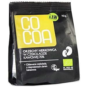 GEVALNOTEN IN BIO KOFFIE CHOCOLADE 70 g – COCOA